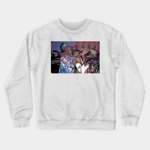 George Clinton Photograph Crewneck Sweatshirt by Concert Photos